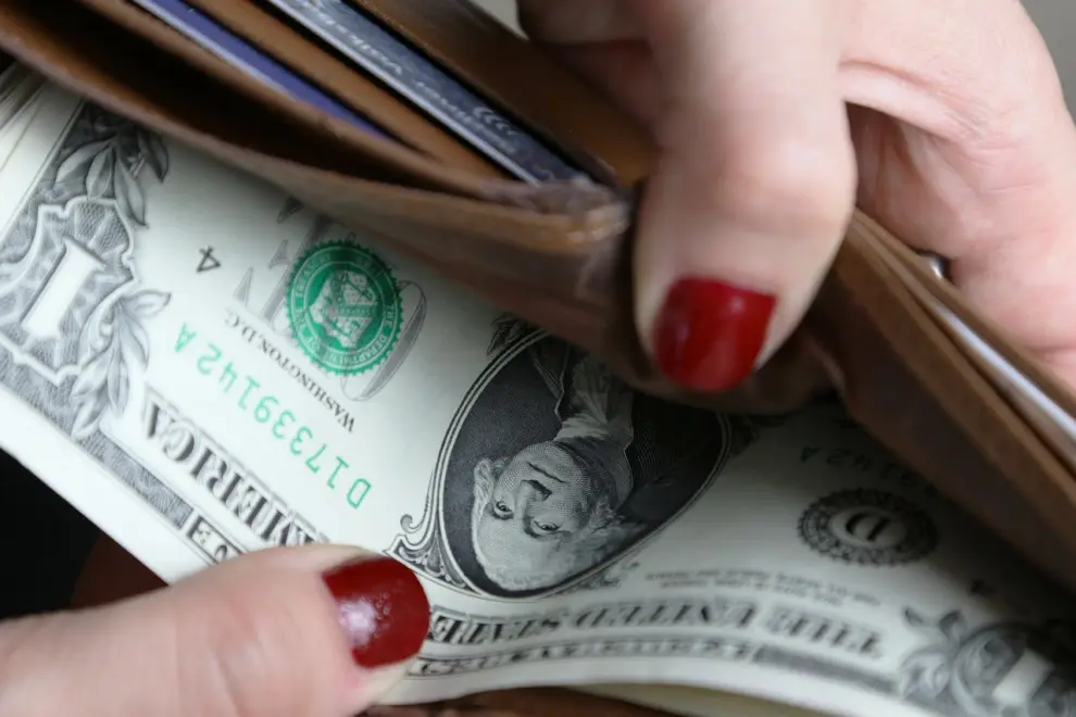 dólar, dinero, billetera, finanzas, divisa, poder, financiero, efectivo, rico, fondos, ingreso, inversiones, us-dollar, mundo financiero