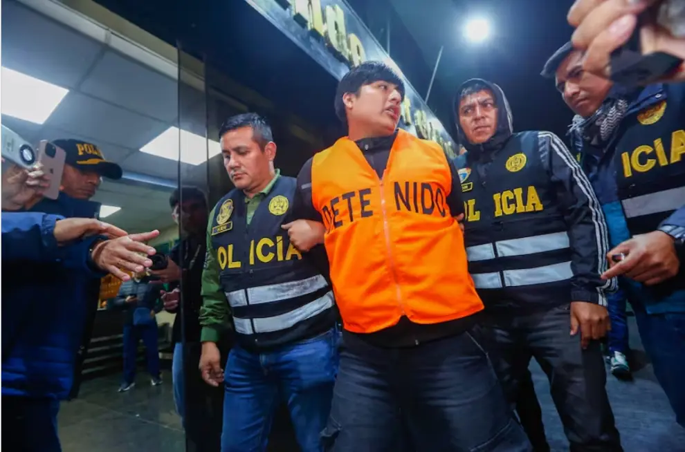 Tony Janzen Valverde Victoriano “Pequeño J” detenido en Perú