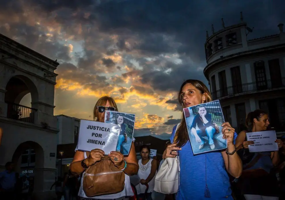 Primera marcha pidiendo justicia por Jimena (Febrero de 2017)