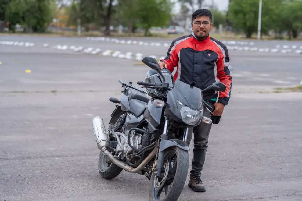 Nicolas Bignon moto escuela salta.