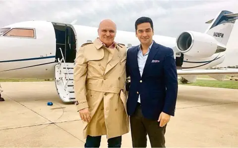 José Luis Espert y Fred Machado