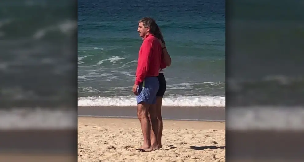 Luis Caputo de vacaciones