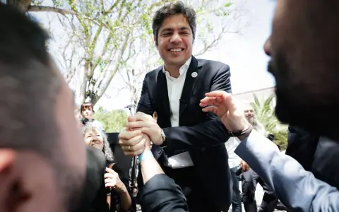  El gobernador Axel Kicillof