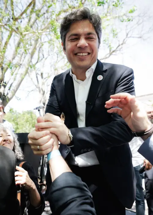  El gobernador Axel Kicillof