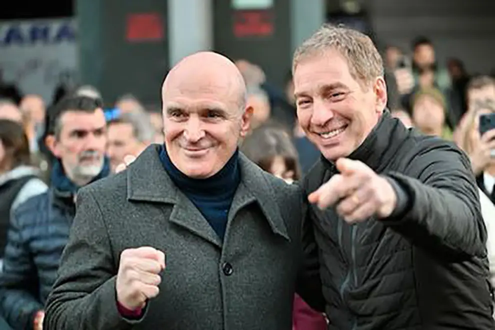 Diego Santilli y José Luis Espert