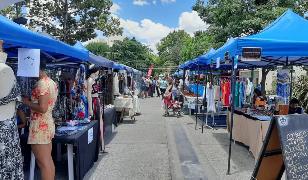 Feriantes en Salta