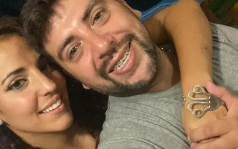 Nahir y Gustavo, eran pareja.