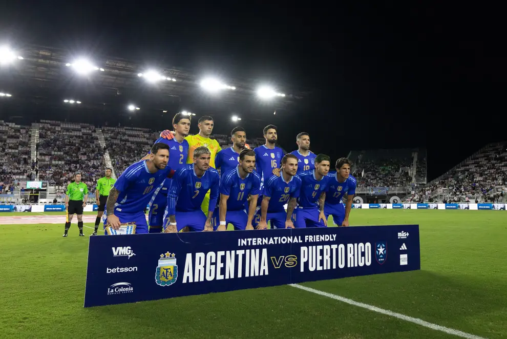 La Argentina goleó a Puerto Rico