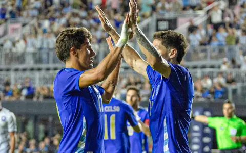 La Argentina goleó a Puerto Rico
