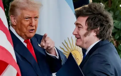 Milei con Donald Trump