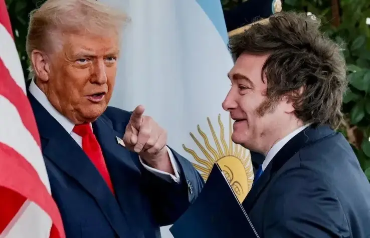 Milei con Donald Trump