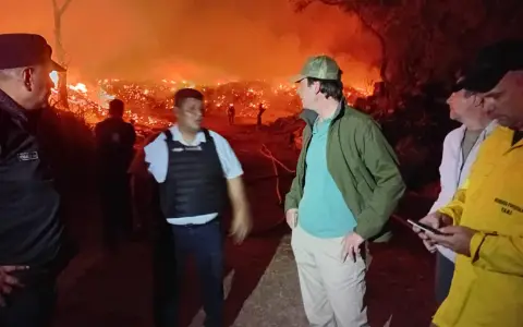 Incendio en San Lorenzo