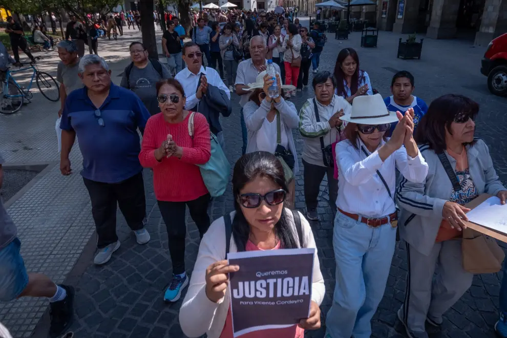 Marcha por la muerte de Cordeyro