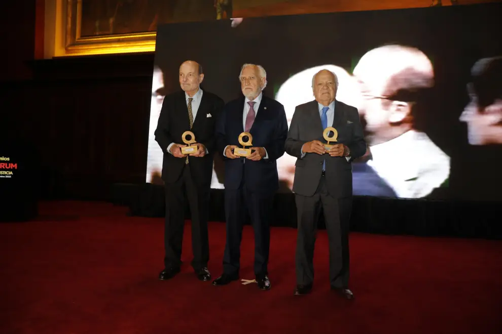 Primera edición de los Premios Quorum jueces juicio a las juntas