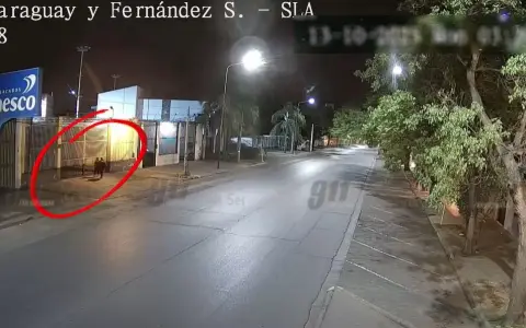 Video 911 robo en la zona norte