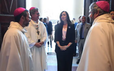 Villarruel no fue invitada al Tedeum.