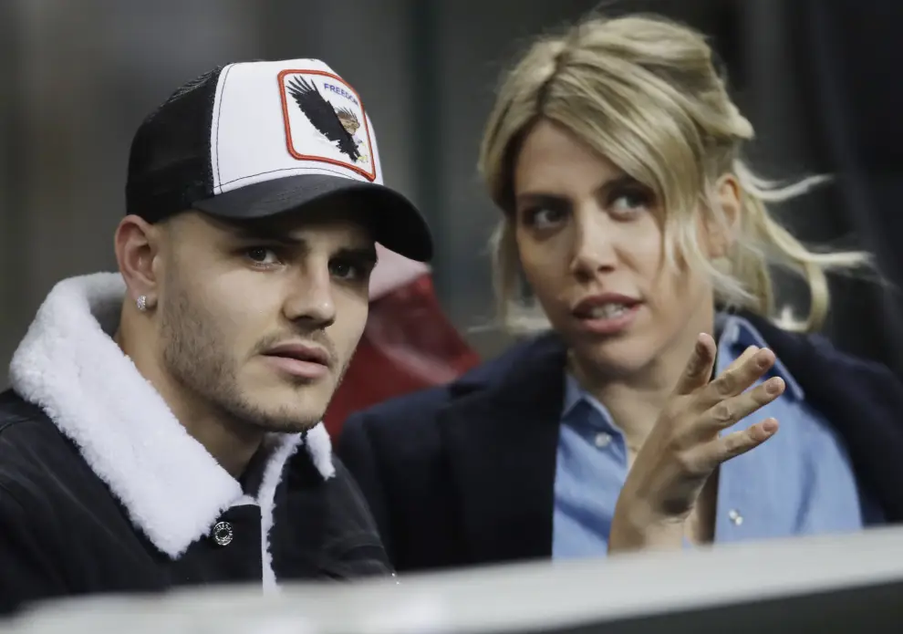 Mauro Icardi y Wanda Nara