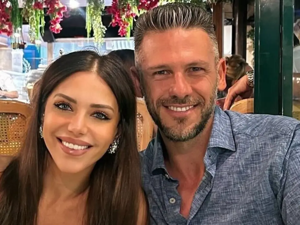 Martín Demichelis y Evangelina Anderson