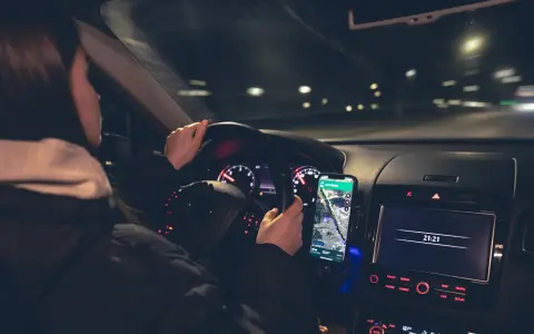 Mujer Uber
