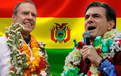 Rodrigo Paz Pereira y Jorge “Tuto” Quiroga