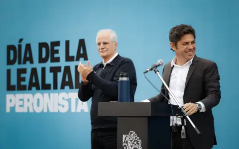 Axel Kicillof y Jorge Taiana