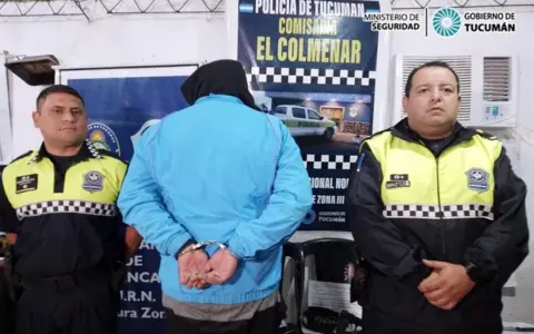 Delincuente capturado