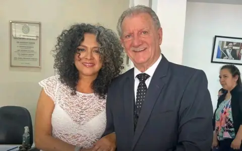 Marocco y esposa