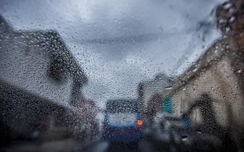 Frío y lluvia en Salta