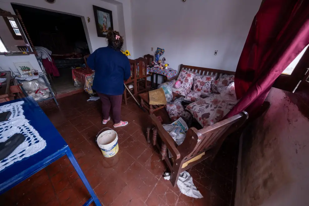 Vecinos de Villa Chartas sufren inundaciones