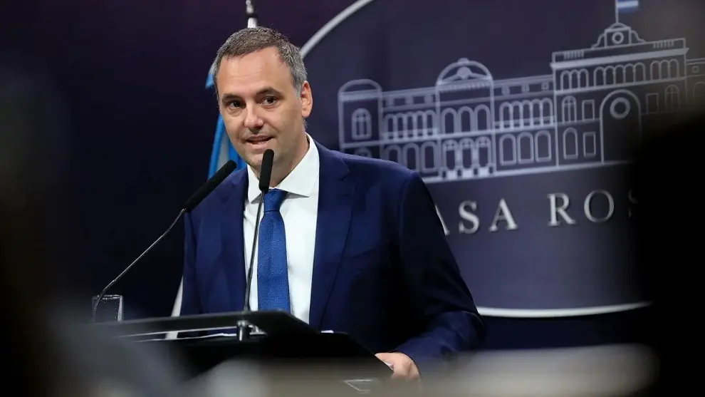Vocero presidencial Manuel Adorni