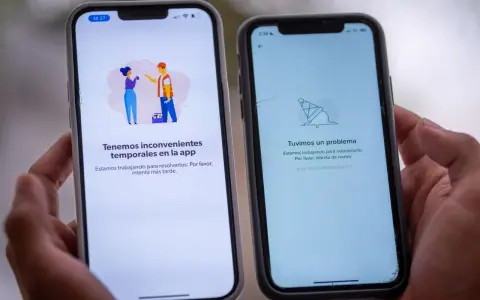 NaranjaX y Mercado Pago fuera de servicio - foto de Javier Corbalán