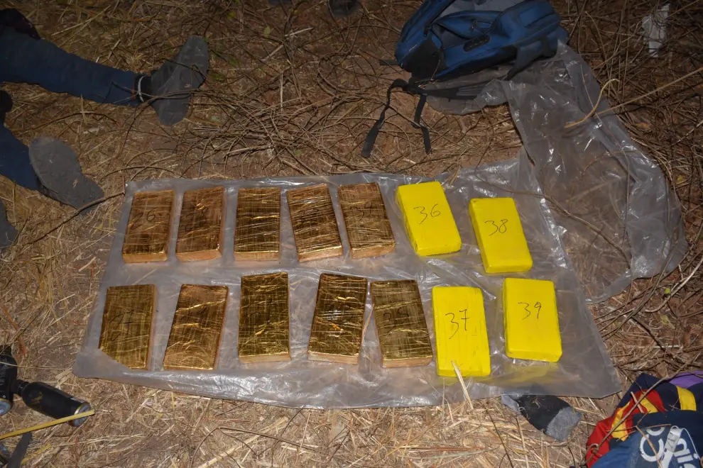 Secuestro de 55,200 kg cocaína salta.
