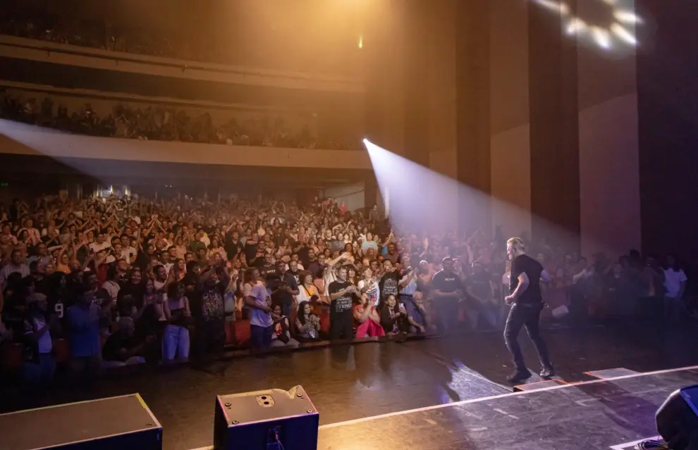 Miguel Mateos en el Teatro Provincial.
