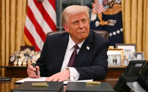 Donald Trump en la Casa Blanca