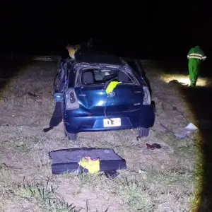 Tragedia en Salta: un adolescente muerto tras un vuelco en la ruta 9