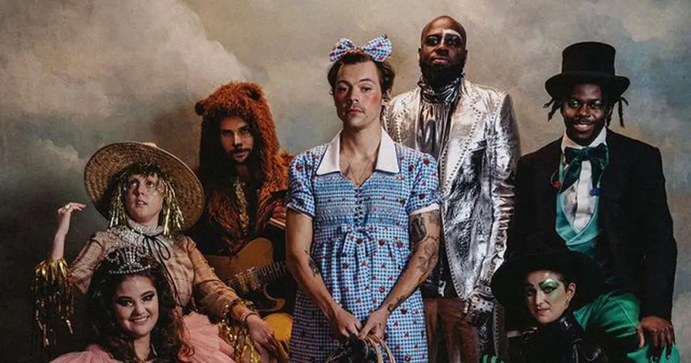 Harry Styles como Dorothy del Mago de Oz