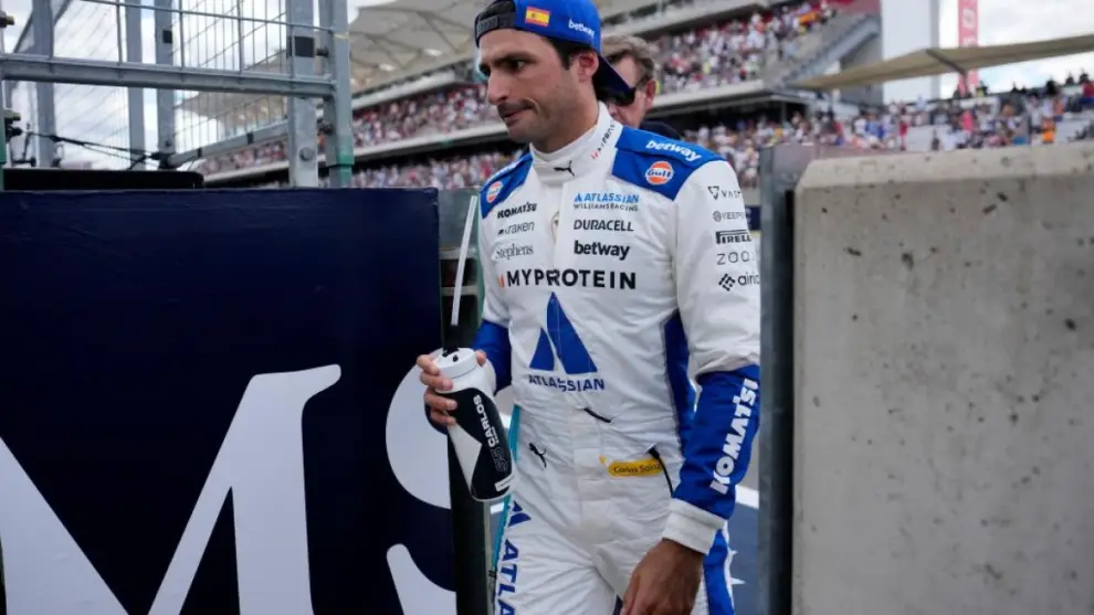 Carlos Sainz, sancionado.