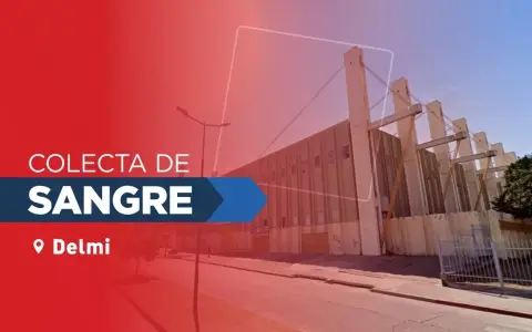 Colecta de sangre en el Delmi.