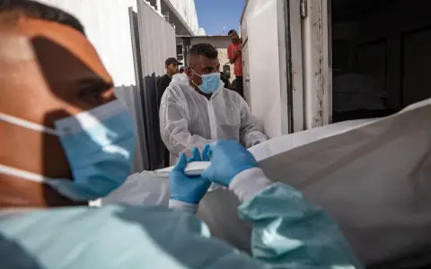 Las autoridades de salud de Gaza informaron que recibieron los cadáveres de 15 palestinos procedentes de Israel