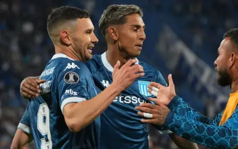 Maravilla y Almendra, dos de los jugadores clave en Racing.