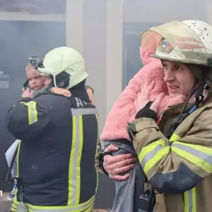 Kiev bajo ataque: cayeron explosivos rusos en un jardín de infantes