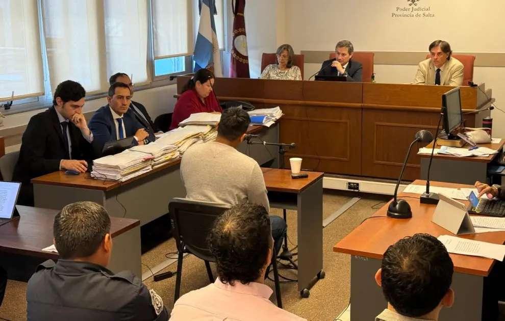 Audiencia en el juicio por Jimena Salas.