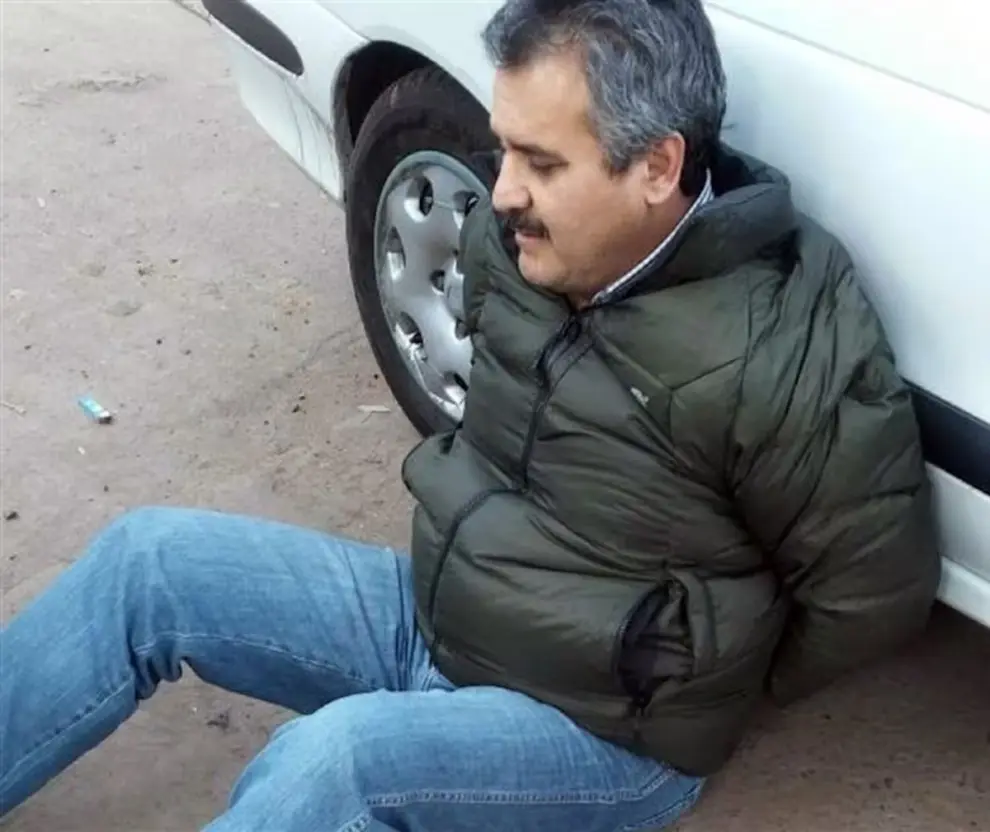 Delfin Castedo, detenido.