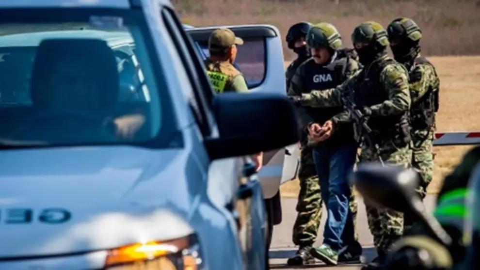 Detencion de Delfin Castedo, el líder del clan.