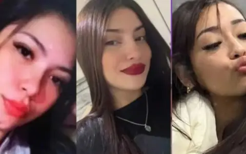 Victimas del triple femicidio.