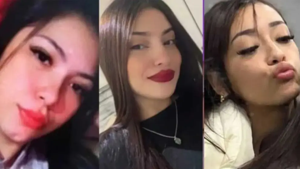 Victimas del triple femicidio.