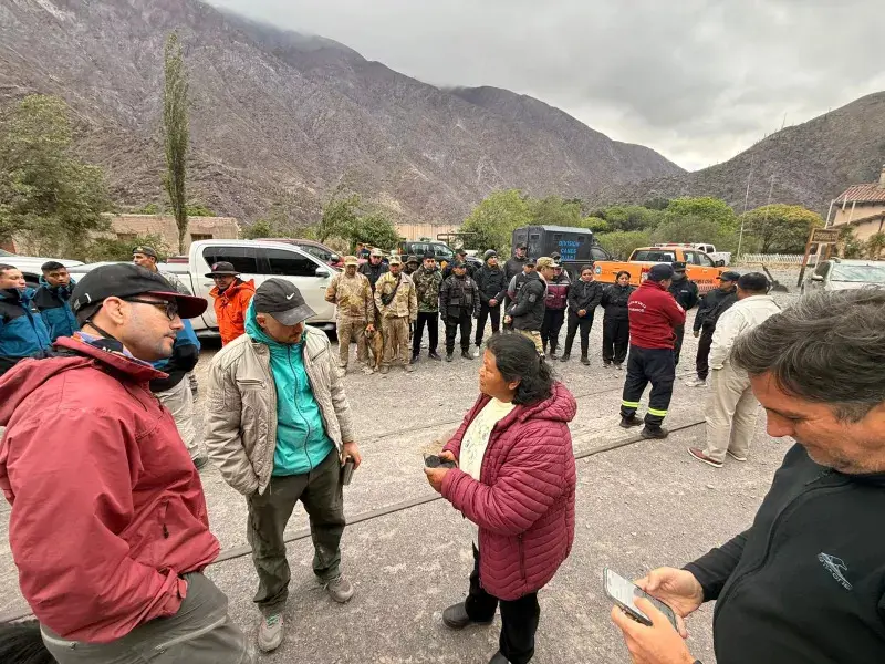 Concluyó el operativo de búsqueda y rescate en el cerro Pacuy