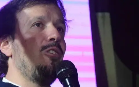 Roque Cornejo en el búnker de LLA.