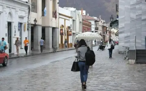 Lluvia en salta