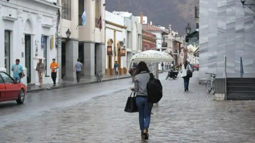 Lluvia en salta